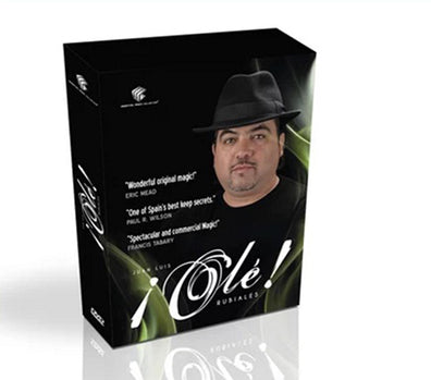 coffret dvd de magie OLE du magicien Juan Luis Rubiales, une production Luis De Matos